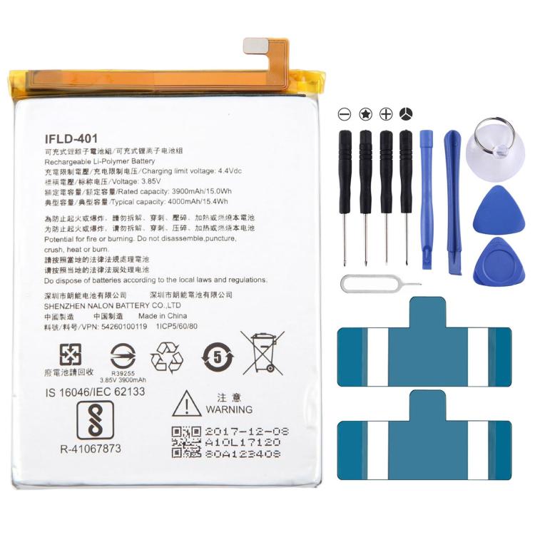 For InFocus M5S M7S Vision 3 Vision 3 Pro 4000mAh IFLD-401 Battery