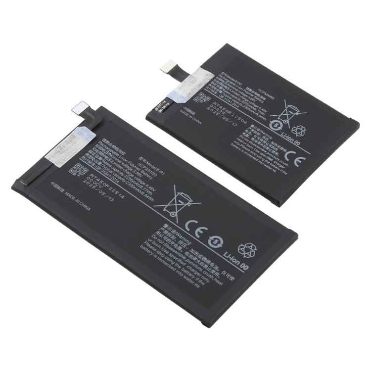 For vivo X Fold V2178A 2300mAh B-R1 B-R2 Battery Set, For vivo X Fold V2178A 2300mAh B-R1 B-R2