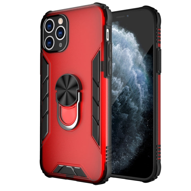 Magnetic Frosted PC + Matte TPU Shockproof Case with Ring Holder, For iPhone 11 Pro, For iPhone 11, For iPhone 11 Pro Max, For iPhone XS / X, For iPhone XS Max, For Samsung Galaxy Note20, For Samsung Galaxy Note20 Ultra