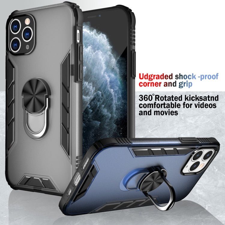 Magnetic Frosted PC + Matte TPU Shockproof Case with Ring Holder, For iPhone 11 Pro, For iPhone 11, For iPhone 11 Pro Max, For iPhone XS / X, For iPhone XS Max, For Samsung Galaxy Note20, For Samsung Galaxy Note20 Ultra
