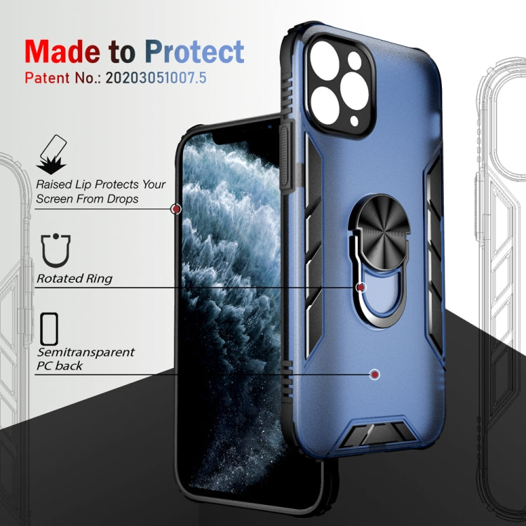 Magnetic Frosted PC + Matte TPU Shockproof Case with Ring Holder, For iPhone 11 Pro, For iPhone 11, For iPhone 11 Pro Max, For iPhone XS / X, For iPhone XS Max, For Samsung Galaxy Note20, For Samsung Galaxy Note20 Ultra