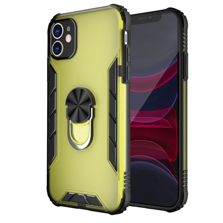 Magnetic Frosted PC + Matte TPU Shockproof Case with Ring Holder, For iPhone 11 Pro, For iPhone 11, For iPhone 11 Pro Max, For iPhone XS / X, For iPhone XS Max, For Samsung Galaxy Note20, For Samsung Galaxy Note20 Ultra