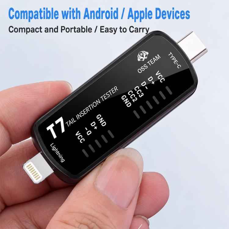 OSS Smart Charging Port Tester, T6, T7
