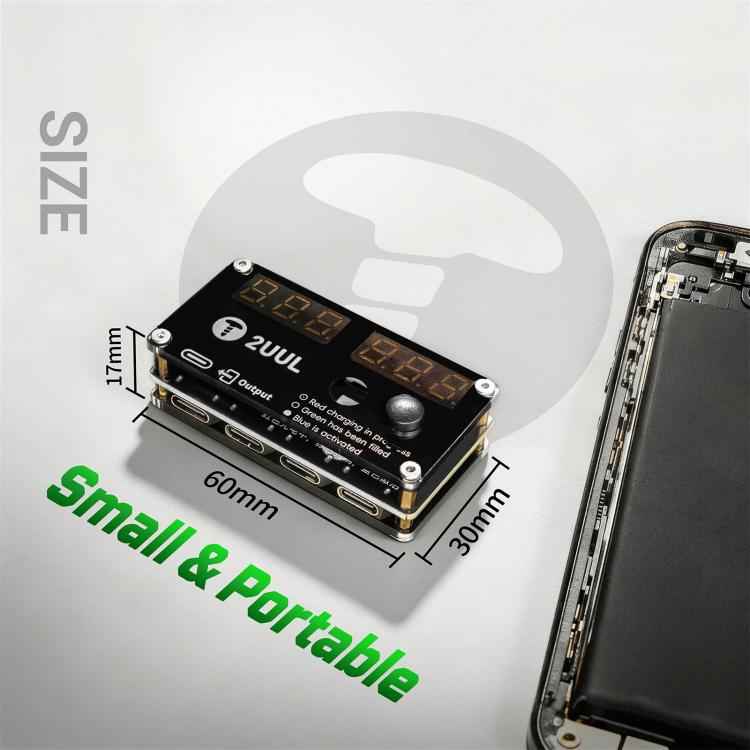 2UUL BT05 Disassembly-Free Battery Activation Board for iPhone 8-17 Pro Max / Android