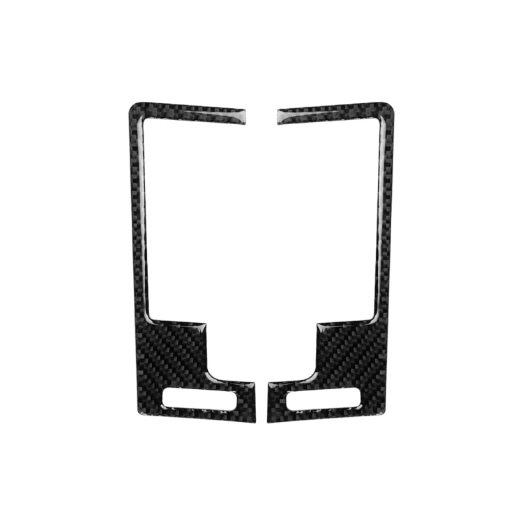 Car Carbon Fiber Center Ventilation Exhaust Decorative Sticker for Nissan 350z 2006-2009, Center Ventilation Exhaust