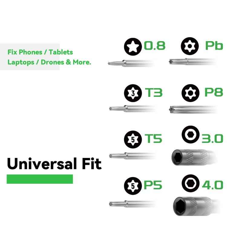 2UUL SD95 Drone & PC Fix 8 in 1 Screwdriver Set