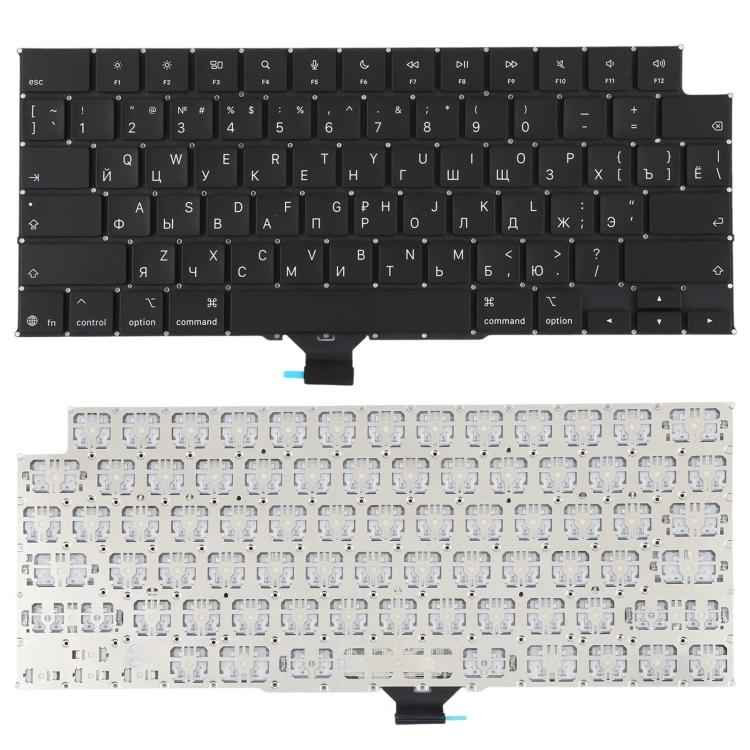 For MacBook A3434 A3426 A3427 A3428 A3429 US Small Enter Version Keycaps, Russian, US Version