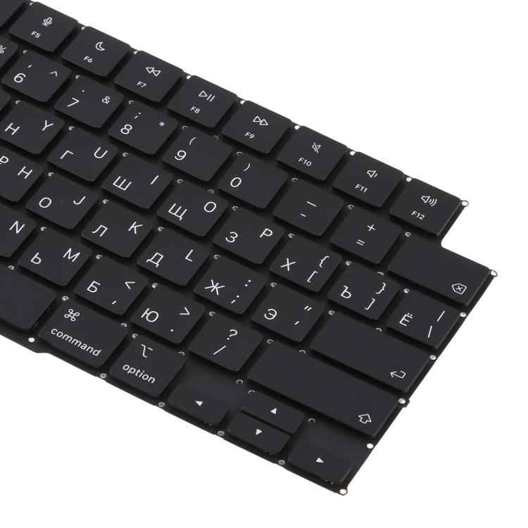 For MacBook A3434 A3426 A3427 A3428 A3429 US Small Enter Version Keycaps, Russian, US Version