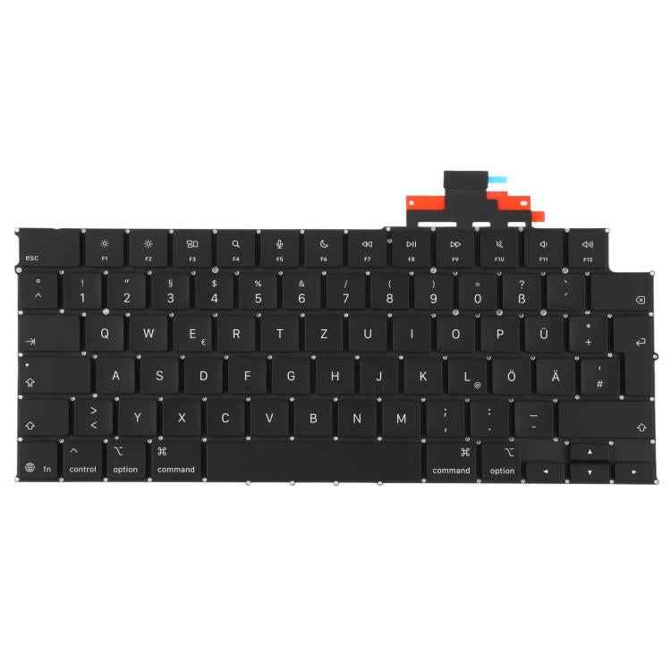 For MacBook A3448 A3449 UK Big Enter Keyboard, German, Spain, Russian, EU Version English