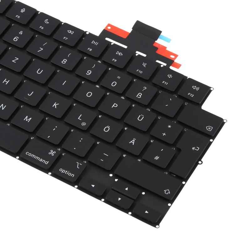 For MacBook A3448 A3449 UK Big Enter Keyboard, German, Spain, Russian, EU Version English