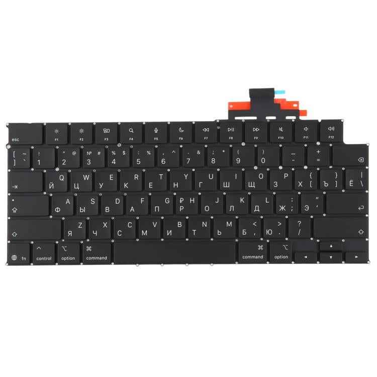 For MacBook A3448 A3449 US Small Enter Version Keycaps, Russian, US Version