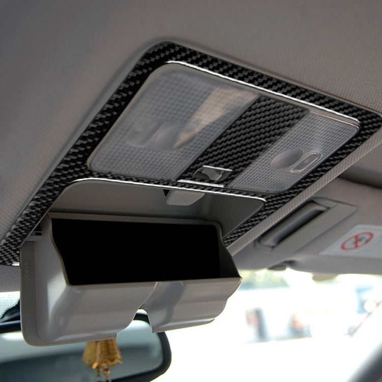 Autocollant décoratif en fibre de carbone pour lampe de lecture pour toit rigide Nissan 350z 2006-2009