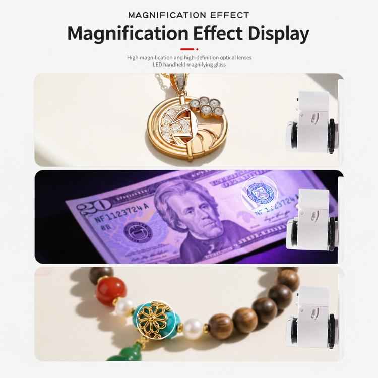 9882AW 45x Portable Jewelry Appraisal Magnifier