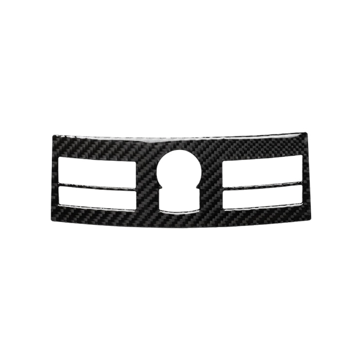 Car Carbon Fiber Navigation System Control Decorative Sticker for Nissan 350z 2006-2009, Navigation System Control