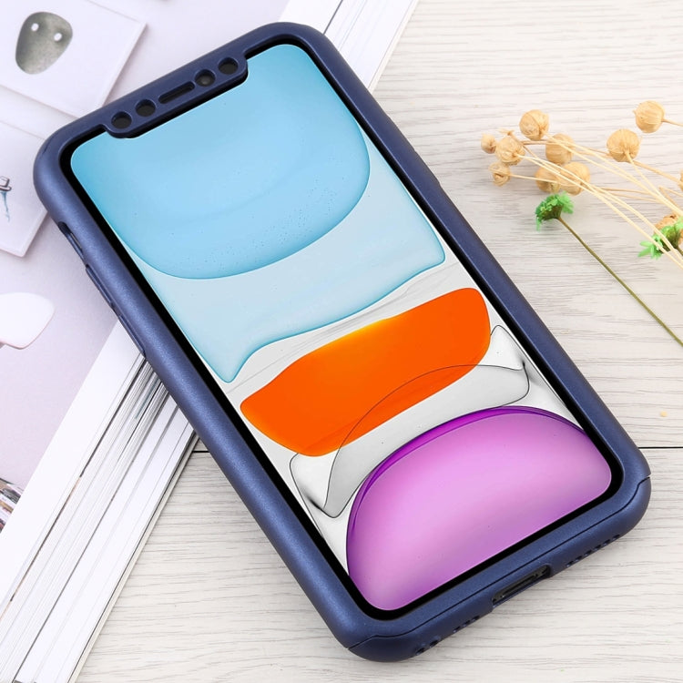 Shockproof PC Full Coverage Protective Case with Tempered Glass Film, For iPhone 12 mini, For iPhone 12 / 12 Pro, For iPhone 12 Pro Max