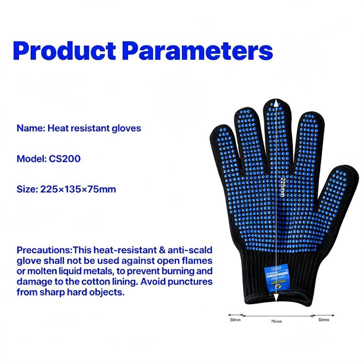 MECHANIC CS200 Wear Resistant Sweat Absorbent High-temperature Resistant Non-slip Gloves