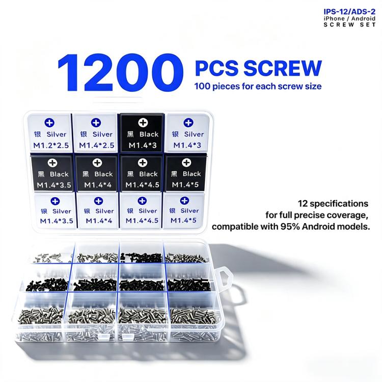 MECHANIC IPS-12 Replacement Repair Screws Kit