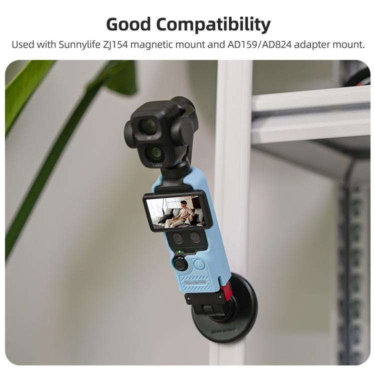 Sunnylife TPU Soft Protective Cover Action Camera Cover, For DJI Osmo Pocket 4P / 4 / 3