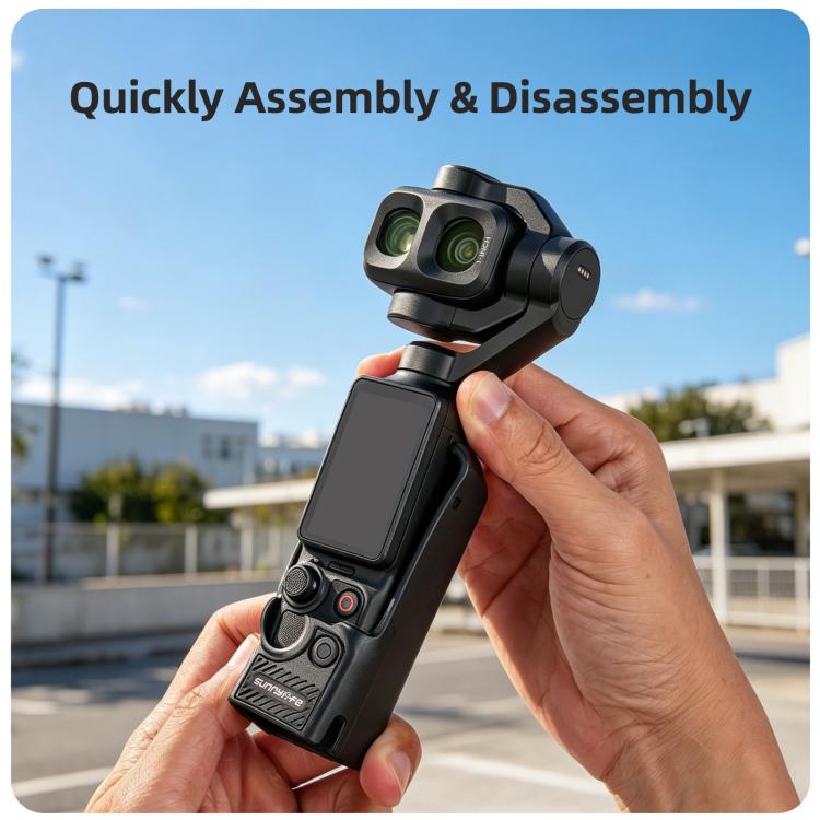 Sunnylife TPU Soft Protective Cover Action Camera Cover, For DJI Osmo Pocket 4P / 4 / 3