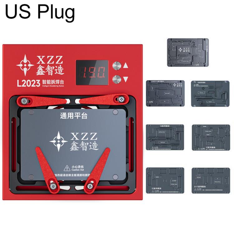 XZZ L2023 Intelligent Desoldering Platform for iPhone X-17 Pro Max, Platform for iPX-17, US Plug, Platform for iPX-17, EU Plug