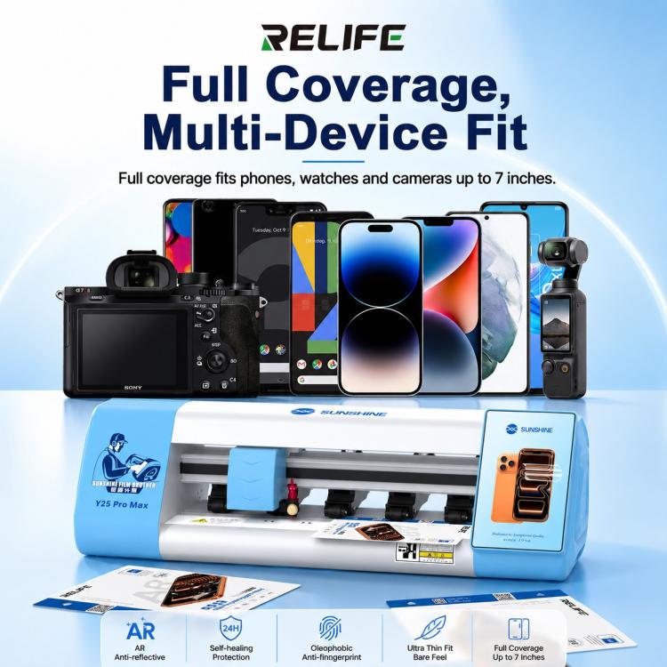 50 in 1 RELIFE GF-14 AR Anti-Reflective HD Hydrogel Film
