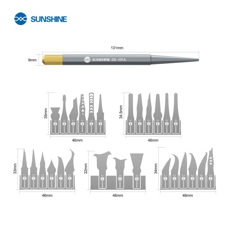 SUNSHINE SS-101A High-precision IC Repair Blade Set
