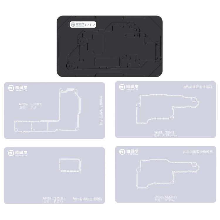 JTX M29 Middle Layer BGA Reballing Stencil Tin Planting Platform For iPhone 17 Series