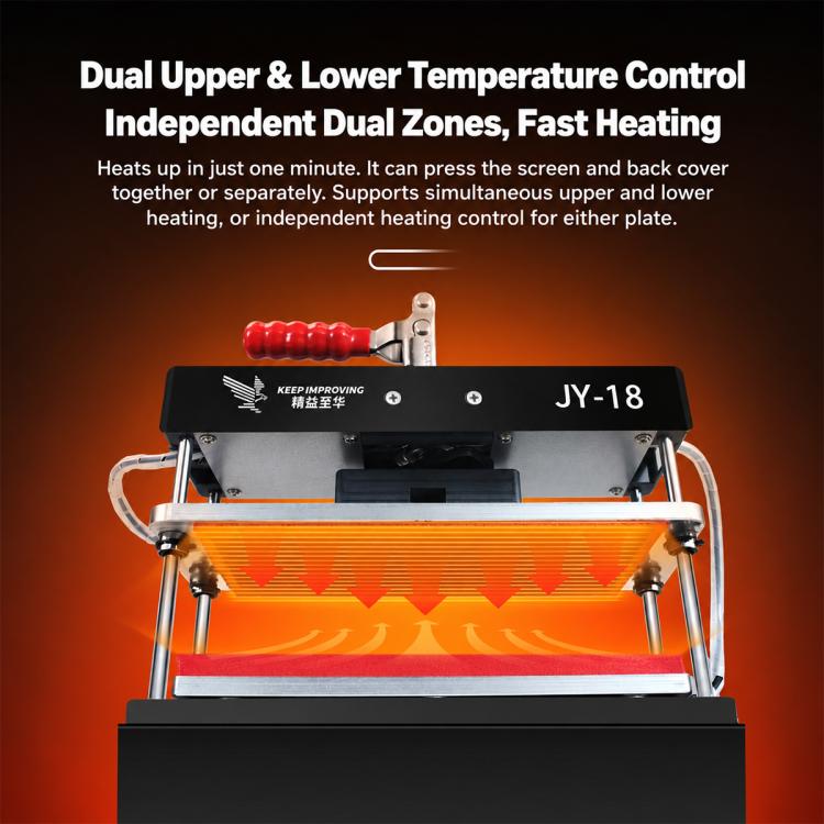 JY-18 Dual Temperature Control Professional Phone Repair Pressure Holding Station, EU Plug, US Plug