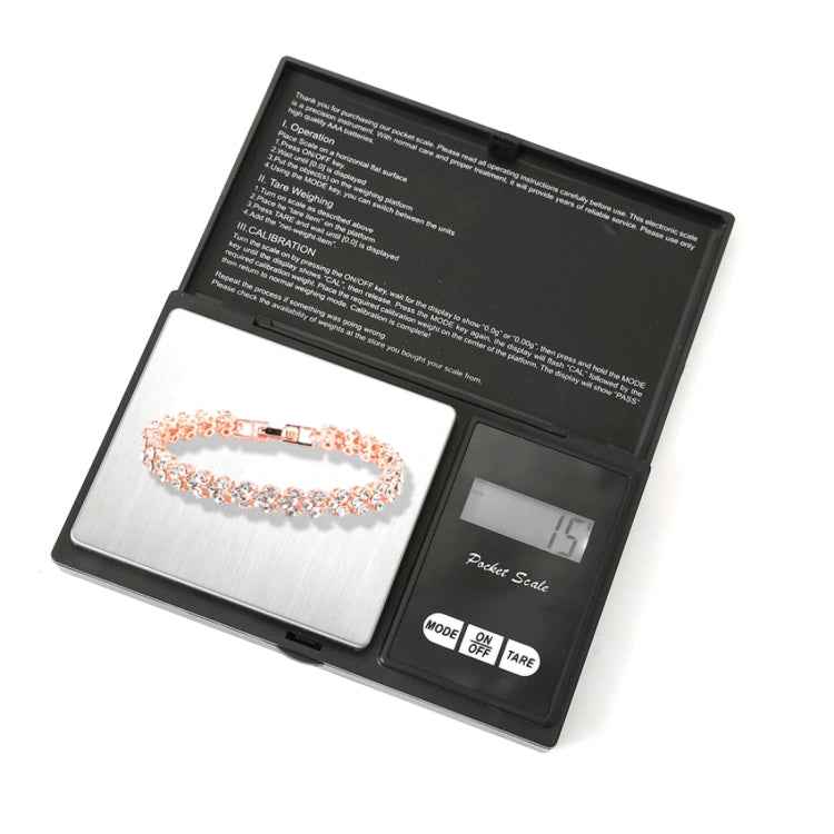MH-8015 Portable High Precision Electronic Diamond Gold Jewelry Scale (0.01g~200g), Excluding Batteries