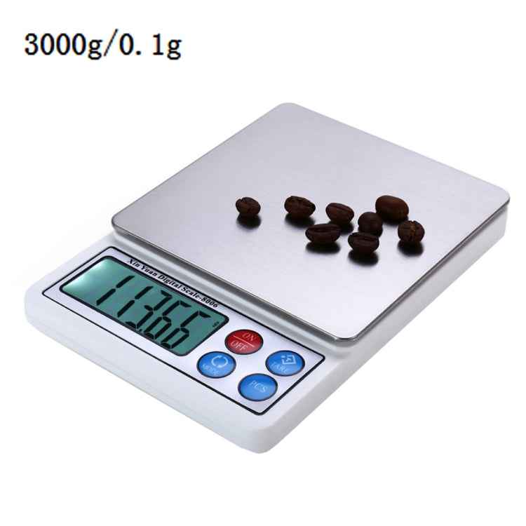 XY-8006 2.2 inch Display High Precision Electronic Scale (0.1g~3000g), Excluding Batteries