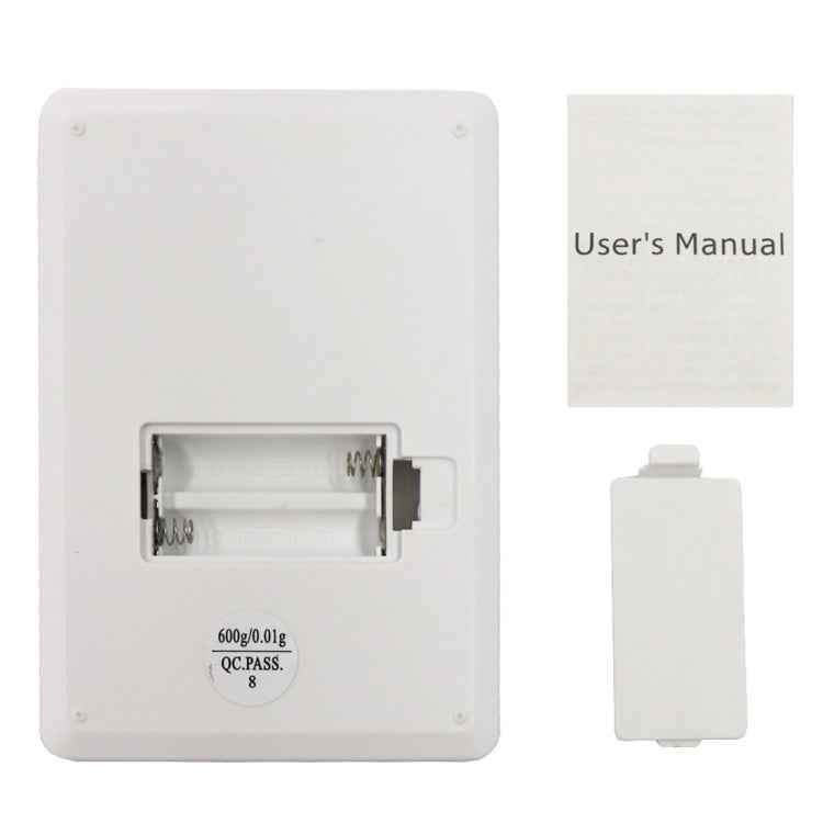 XY-8006 600g x 0.01g 2.2 inch LCD Professional Portable Digital Gold Jewellery Scale