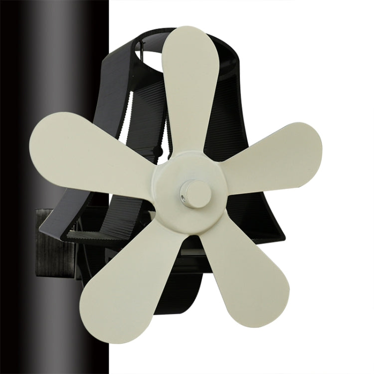 YL-106 5-Blade High Temperature Aluminum Heat Powered Fireplace Stove Fan, YL-106 (Rose Red), YL-106 (Silver), YL-106 (White), YL-106 (Black), YL-106 (Bronze), YL-106 (Grey), YL-106 (Gold)