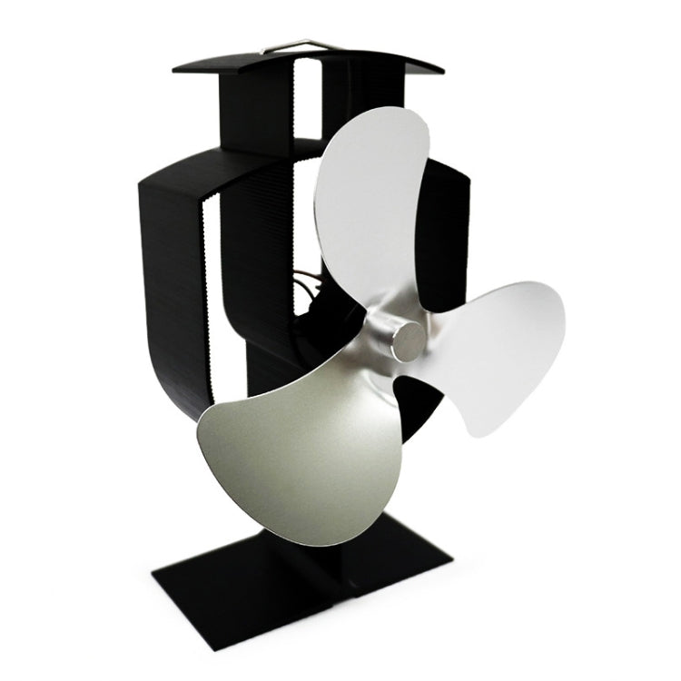 YL401 3-Blade High Temperature Metal Heat Powered Fireplace Stove Fan, YL401 (White), YL401 (Black), YL401 (Bronze), YL401 (Gold), YL401 (Silver)