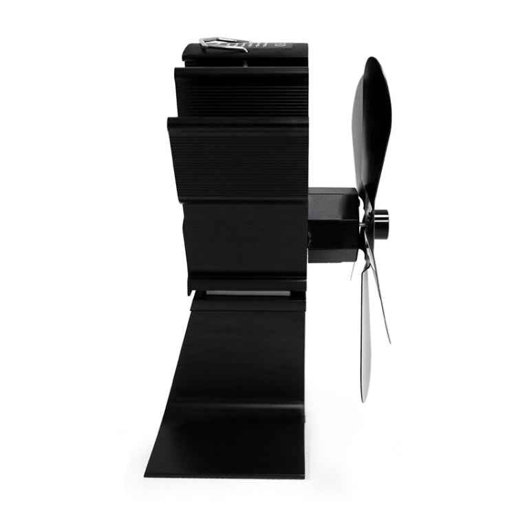 YL602 5-Blade High Temperature Metal Heat Powered Fireplace Stove Fan