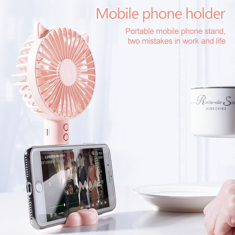 N10 Multi-function Handheld Desktop Holder Electric Fan, with 3 Speed Control