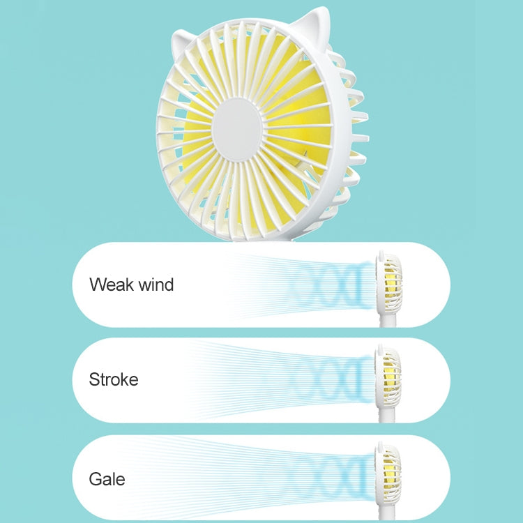 N10 Multi-function Handheld Desktop Holder Electric Fan, with 3 Speed Control