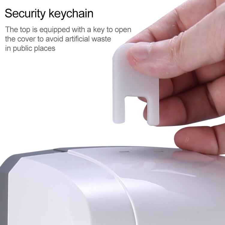 N2001 1000ml Wall-mounted Drip Induction Hand Sanitizer Soap Dispenser with Safety Lock