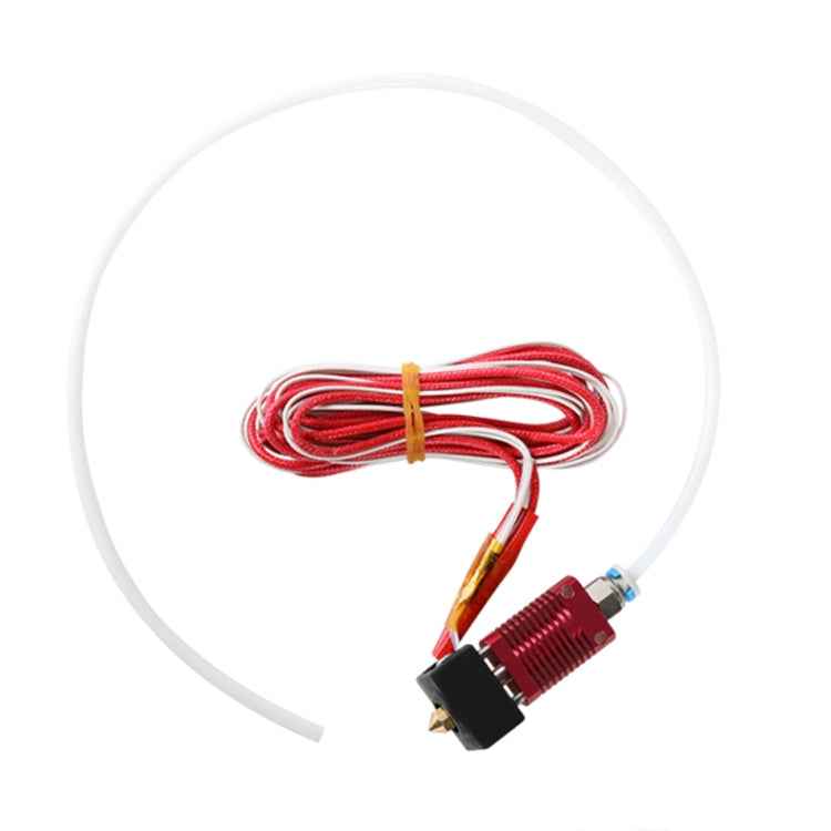 Creality 24V 40W Extruder Nozzle Hot End Kit with Temperature Thermistor & Heating Tube for Ender-3 3D Printer