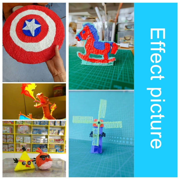 10m 1.75mm Normal Temperature PLA Cable 3D Printing Pen Consumables