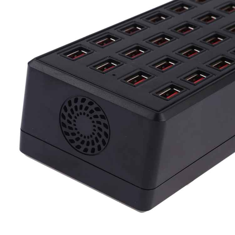 100W 24 USB Ports Fast Charger Station Smart Charger with LED Indicator AC 100-240V, US Plug