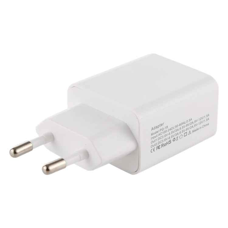 18W Power Adapter Plug Adapter EU Plug