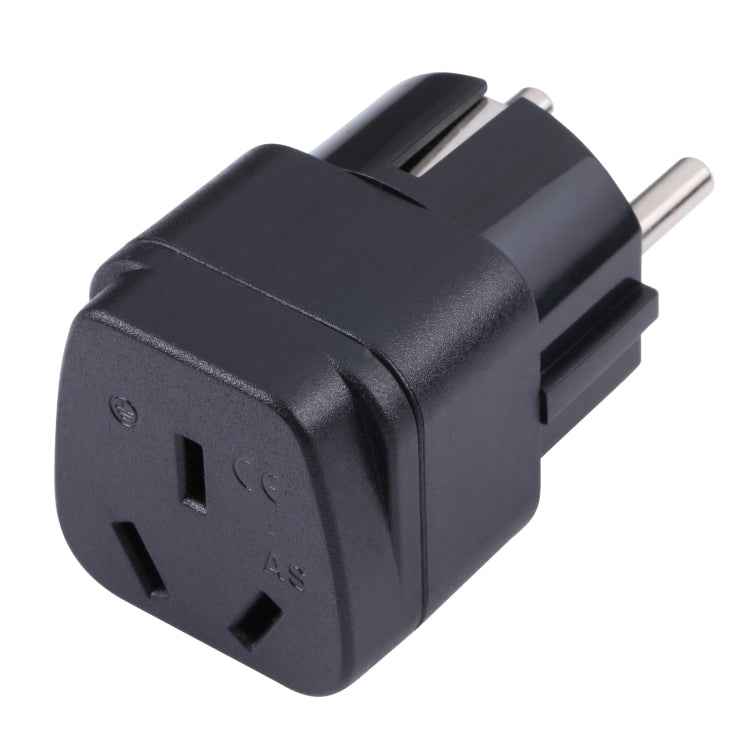 Portable Three-hole AU to UK Plug Socket Power Adapter