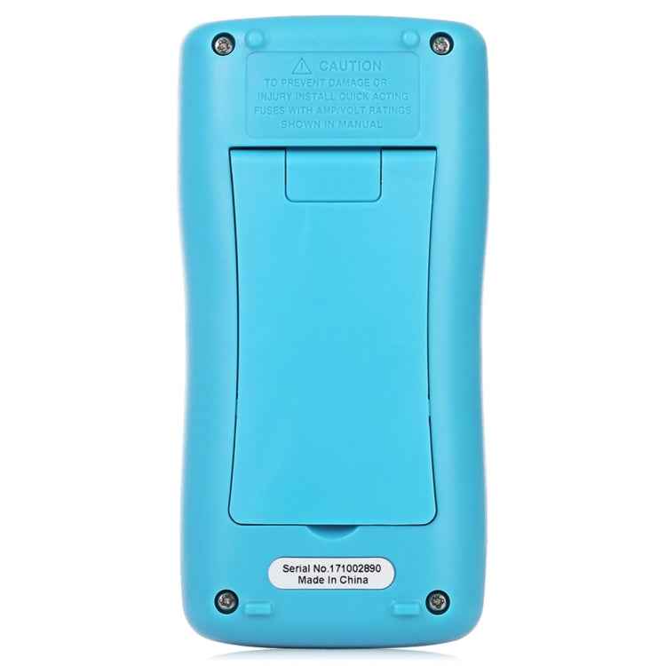 ZT98 CAT III 600V Portable Digital Multimeter 2000 Counts Back-light AC / DC Current Voltage Tester Meter with LCD Screen & Holder