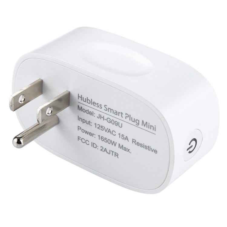 JH-G09U 15A 2.4GHz WiFi Control Hubless Smart Home Power Socket Works with Alexa & Google Home, AC 100-240V, US Plug