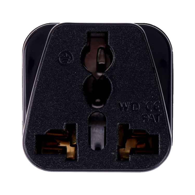Portable Universal Socket to UK Plug Power Adapter Travel Charger with Fuse, UK Plug(with Fuse)