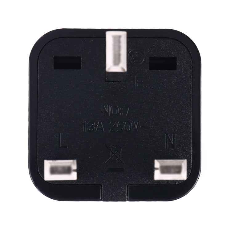 Portable Universal Socket to UK Plug Power Adapter Travel Charger, UK Plug