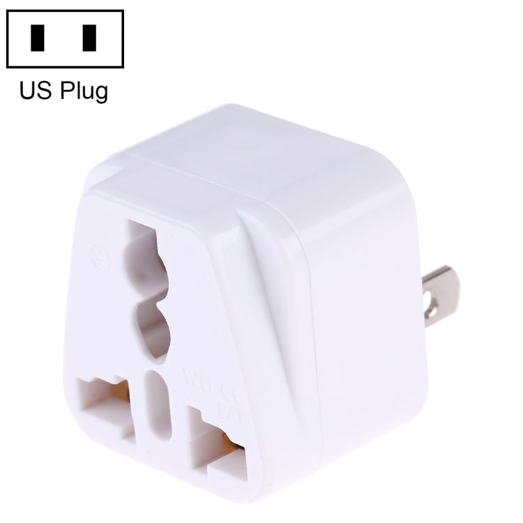 Portable Universal Socket to US Plug Power Adapter Travel Charger