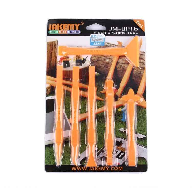 JAKEMY JM-OP16 6 in 1 Fiber Opening Tool Set