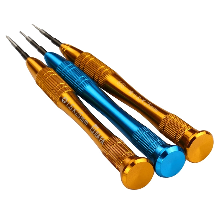 tlye 658 3 in 1 Pentagonal Precision Metal Screwdriver, Overall Length: 12.5cm