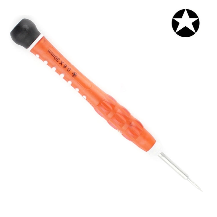 Professional Repair Tool Open Tool 0.8 x 30mm Pentacle Tip Socket Screwdriver